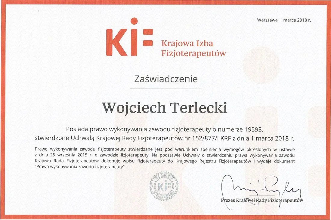 Kim jest fizjoterapeuta?