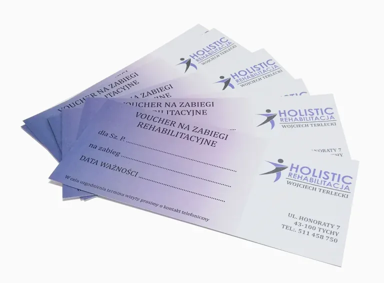 Voucher na zabiegi rehabilitacyjne